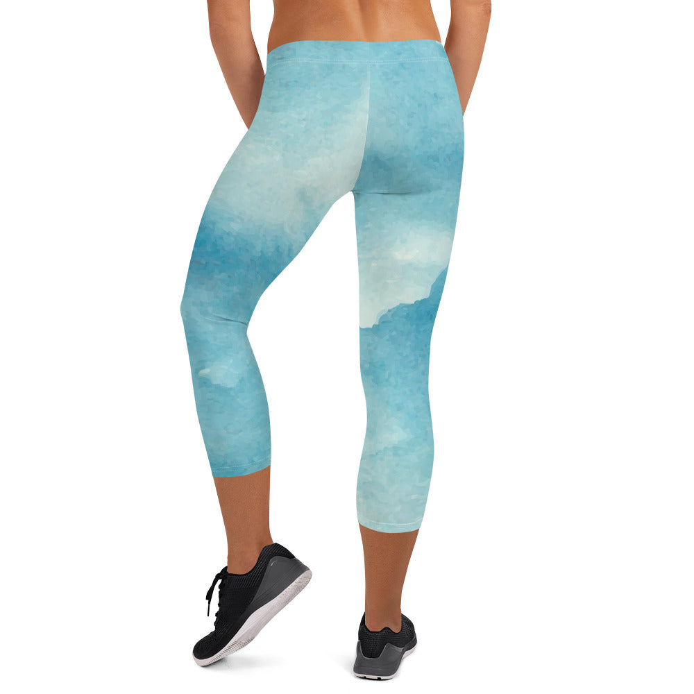 FitFox Mystic Fog Capri Leggings