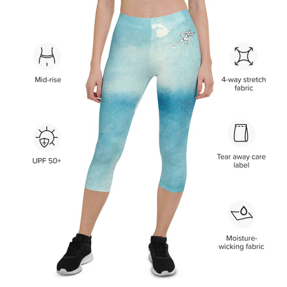 FitFox Mystic Fog Capri Leggings