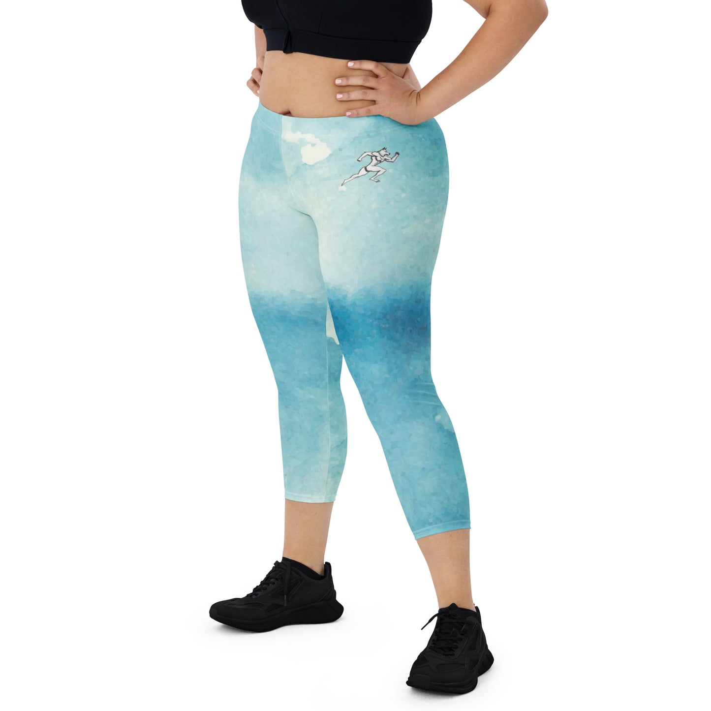 FitFox Mystic Fog Capri Leggings