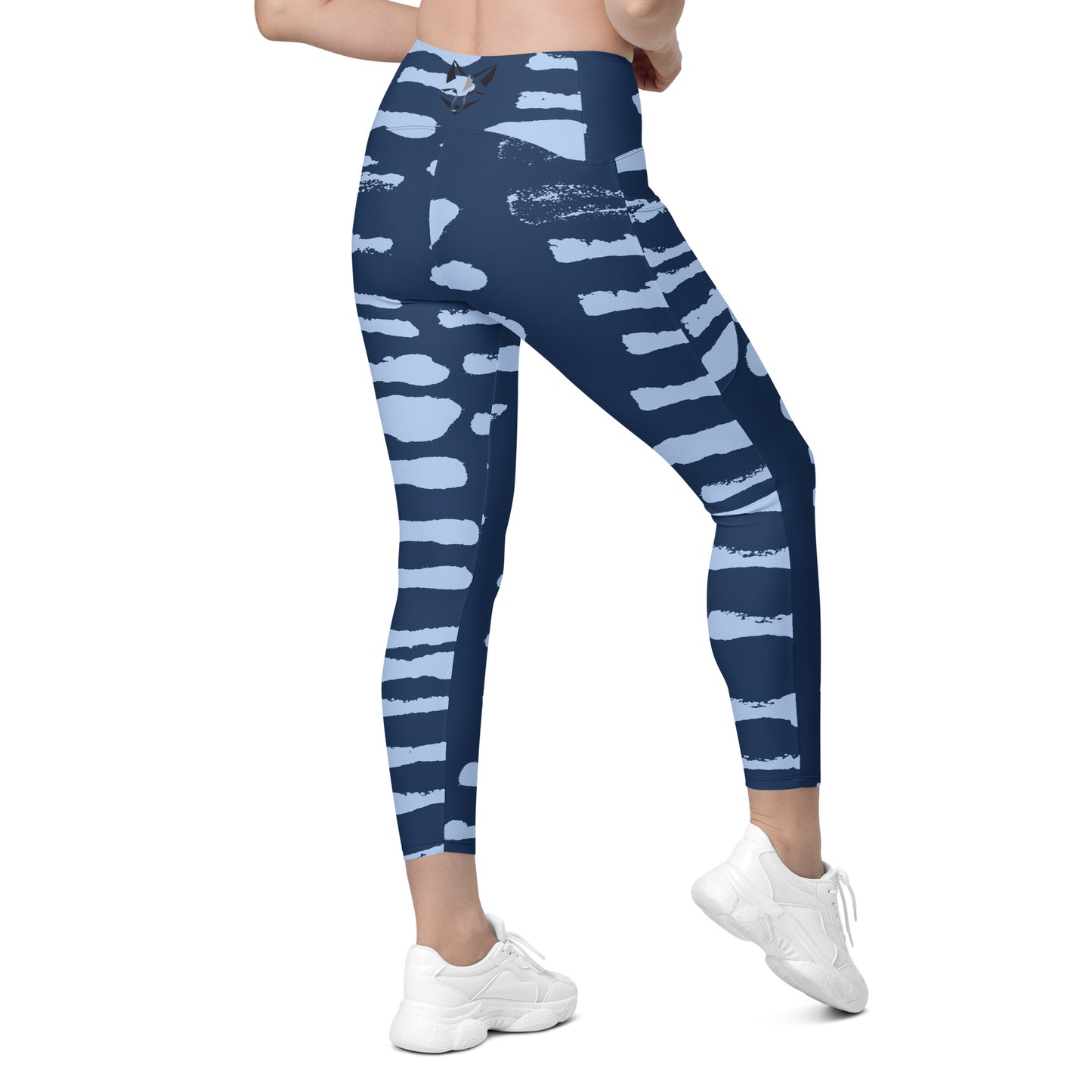 FitFox Crossover leggings with pockets