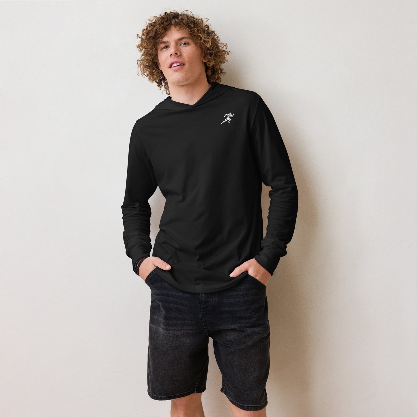 FitFox Hooded long-sleeve tee