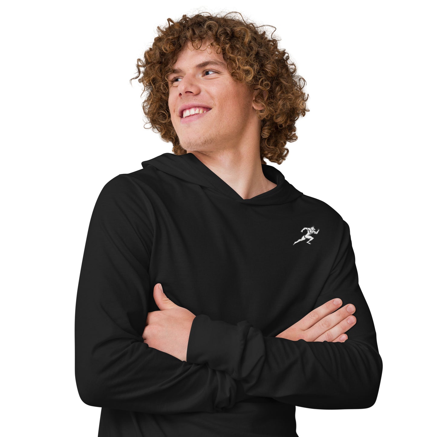 FitFox Hooded long-sleeve tee