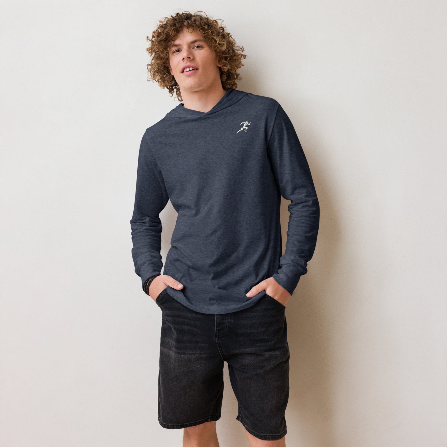 FitFox Hooded long-sleeve tee