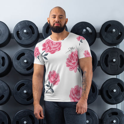 FitFox All-Over Print Men's Athletic T-shirt
