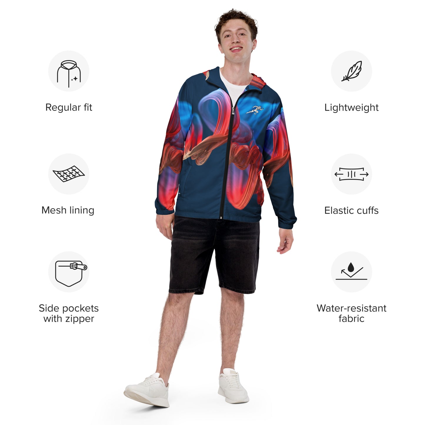 FitFox Men’s windbreaker