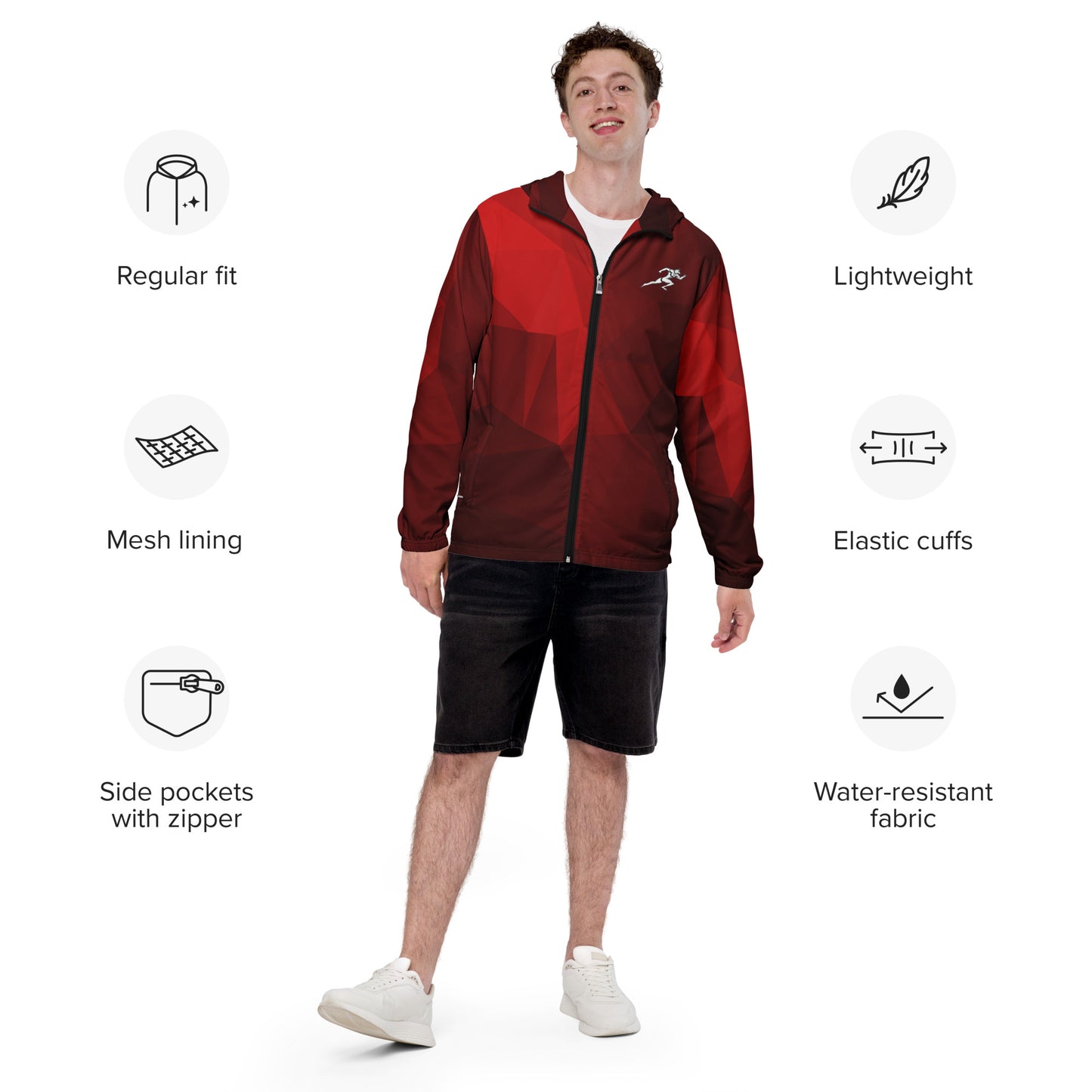 FitFox Men’s windbreaker