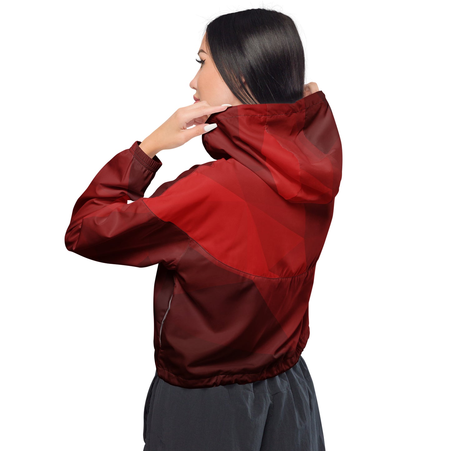 FitFox Women’s cropped windbreaker