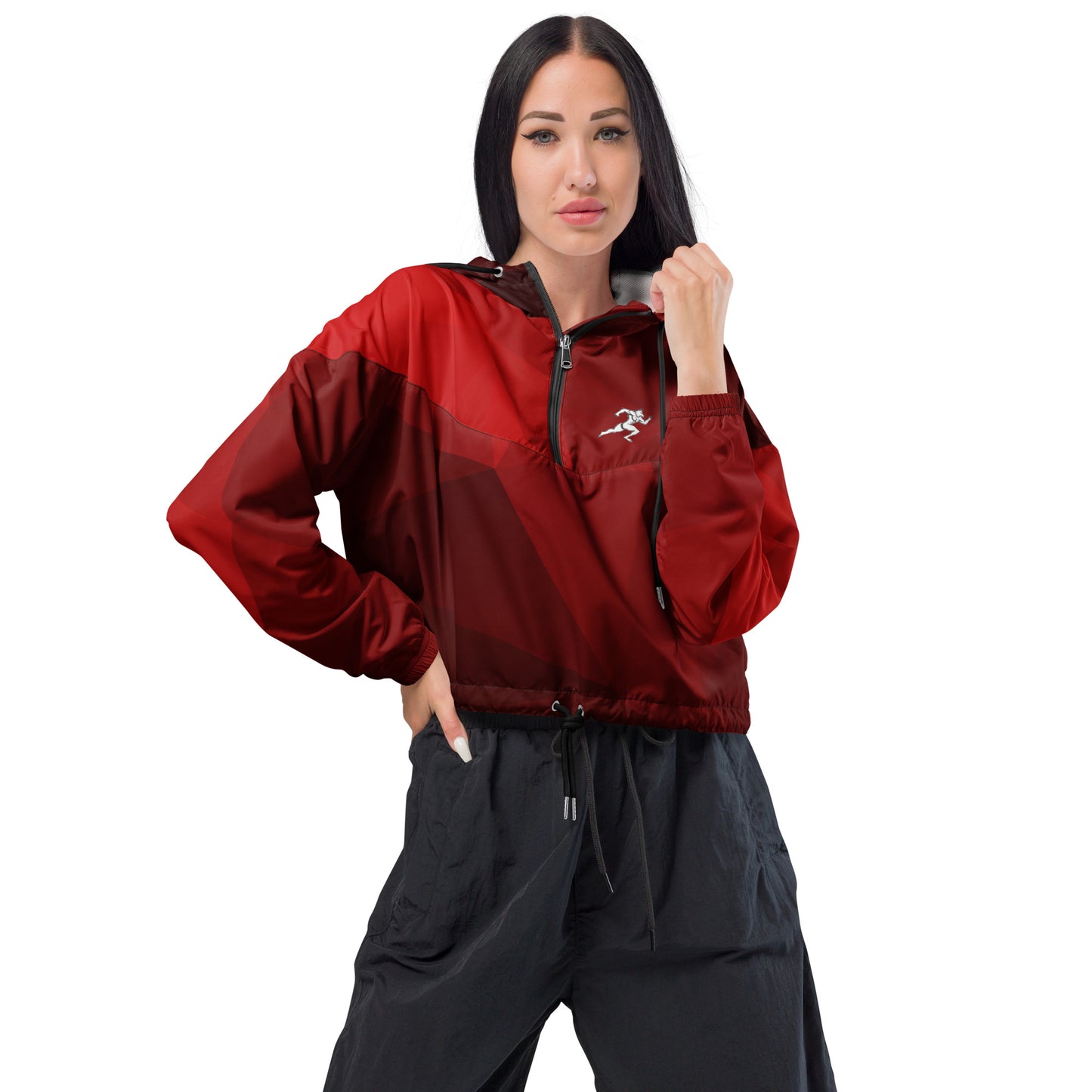 FitFox Women’s cropped windbreaker