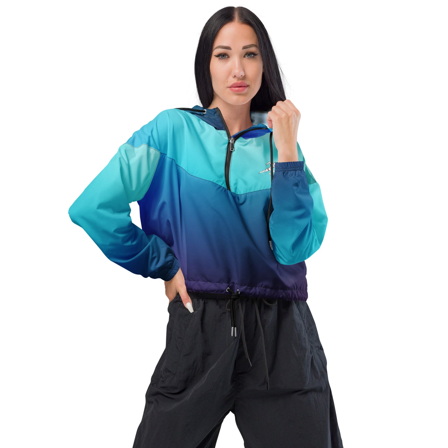 FitFox Women’s cropped windbreaker