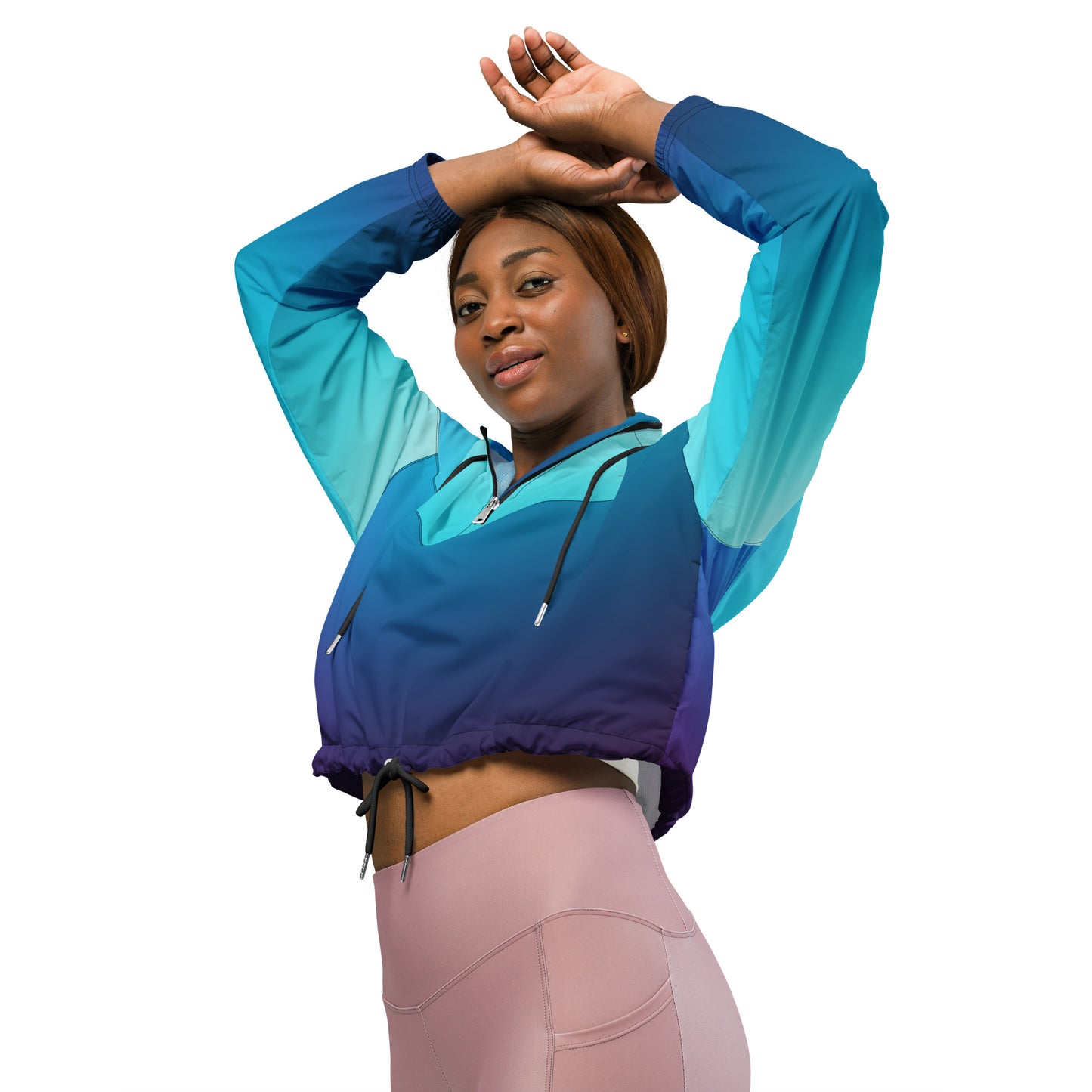 FitFox Women’s cropped windbreaker