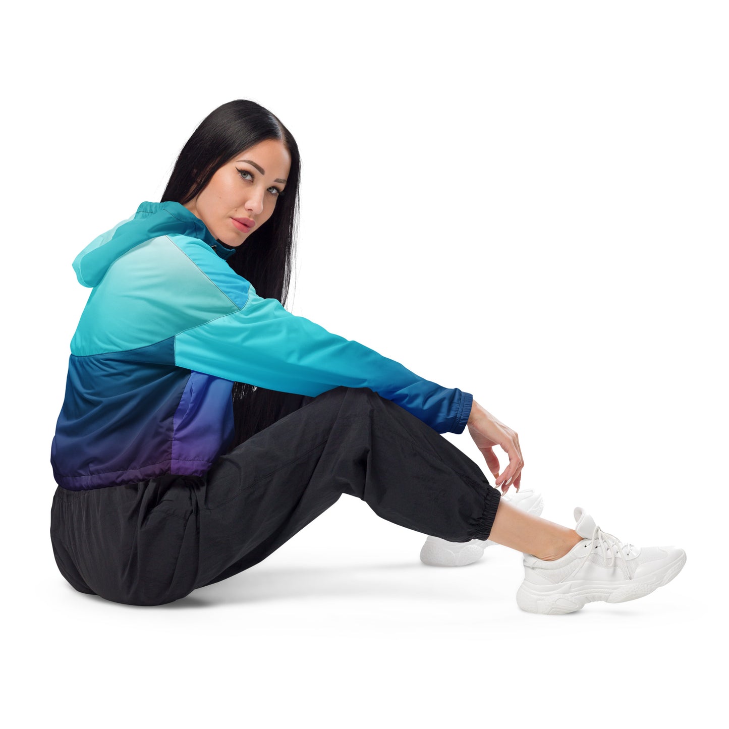 FitFox Women’s cropped windbreaker