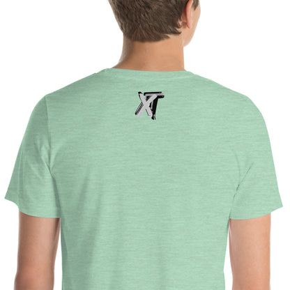 Reviax Training wake ya ass up black letters Short-sleeve unisex t-shirt